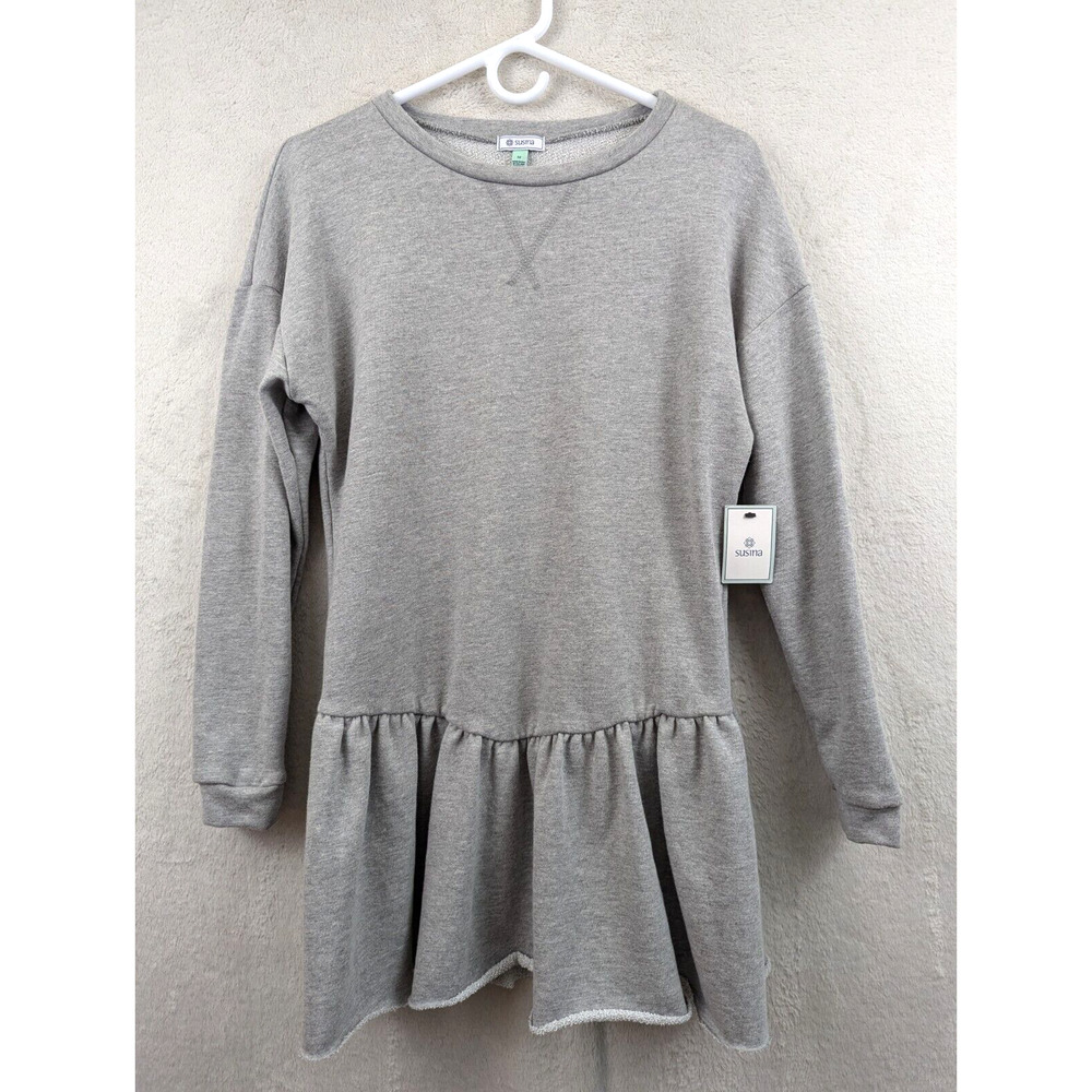 Susina Gray Midi Dress